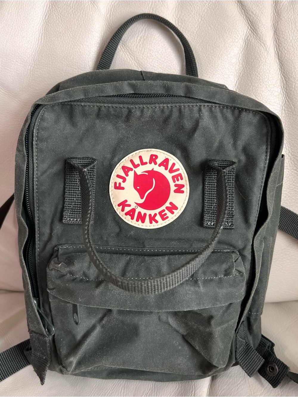 Fjallraven Kanken Mini Classic Graphite Gray Backpack